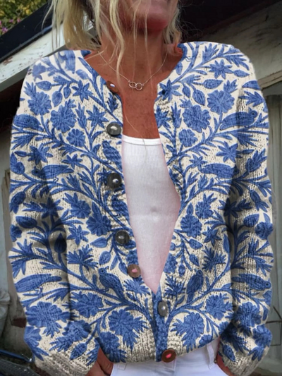 EVERRET PRINTED CARDIGAN