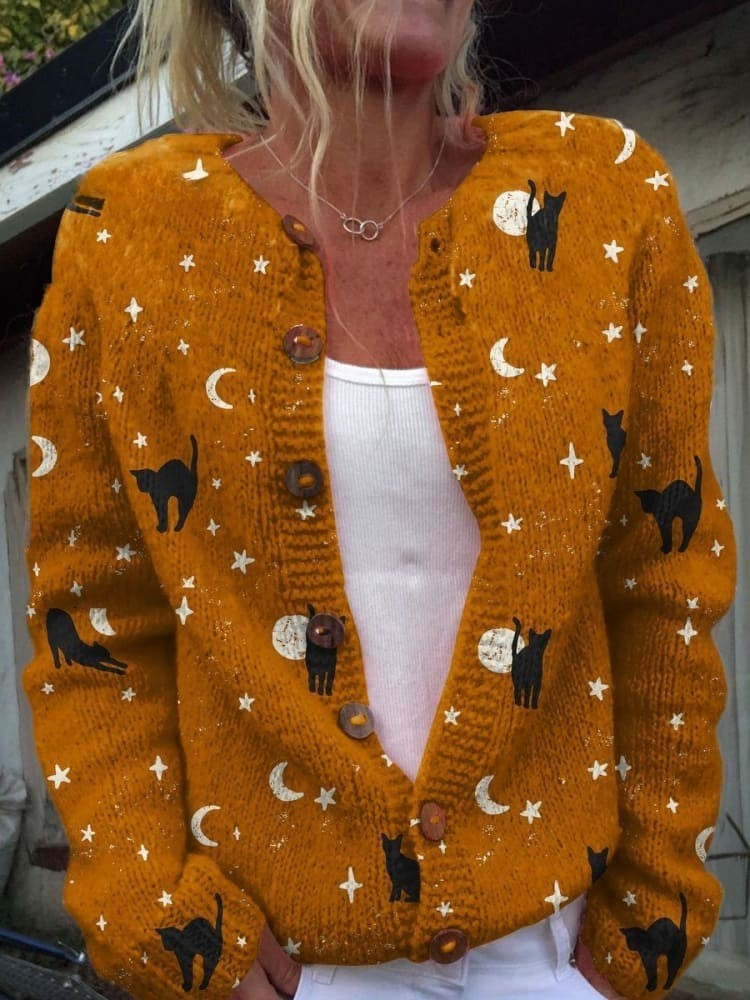 EVERRET PRINTED CARDIGAN