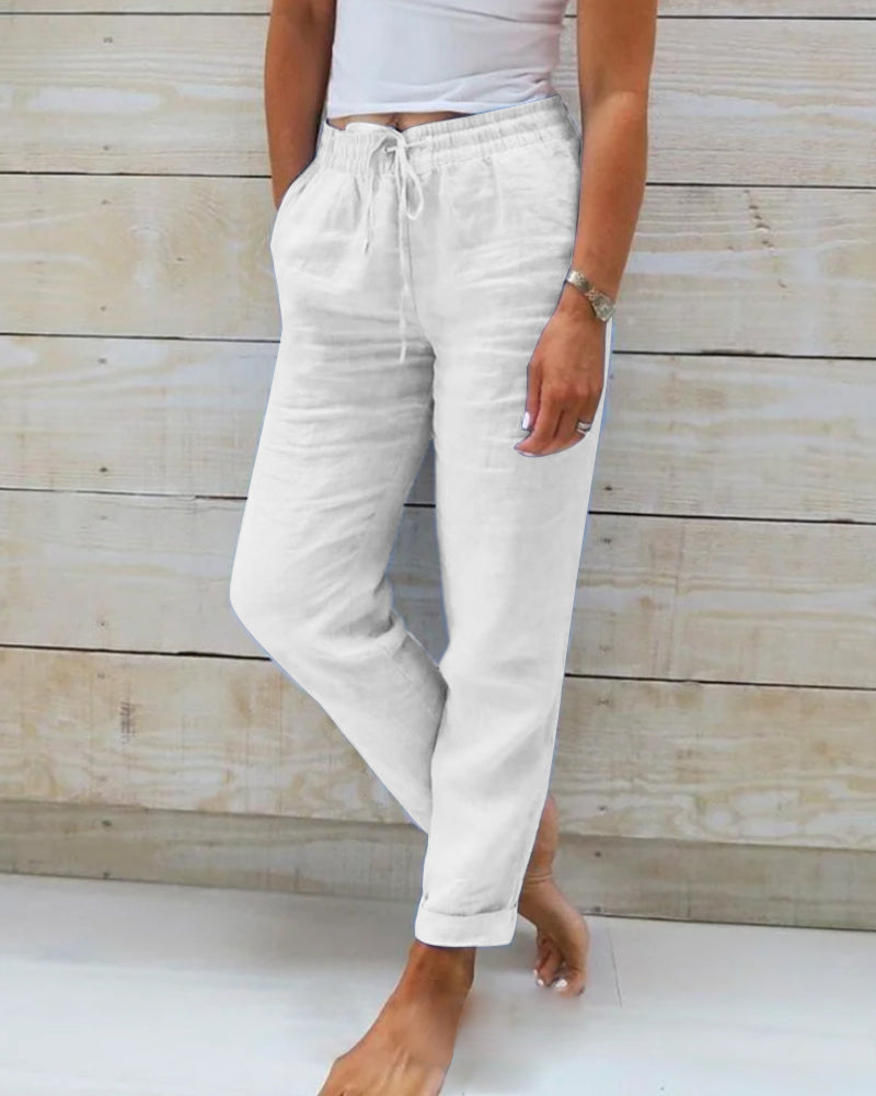 EVERRET LINEN PANTS