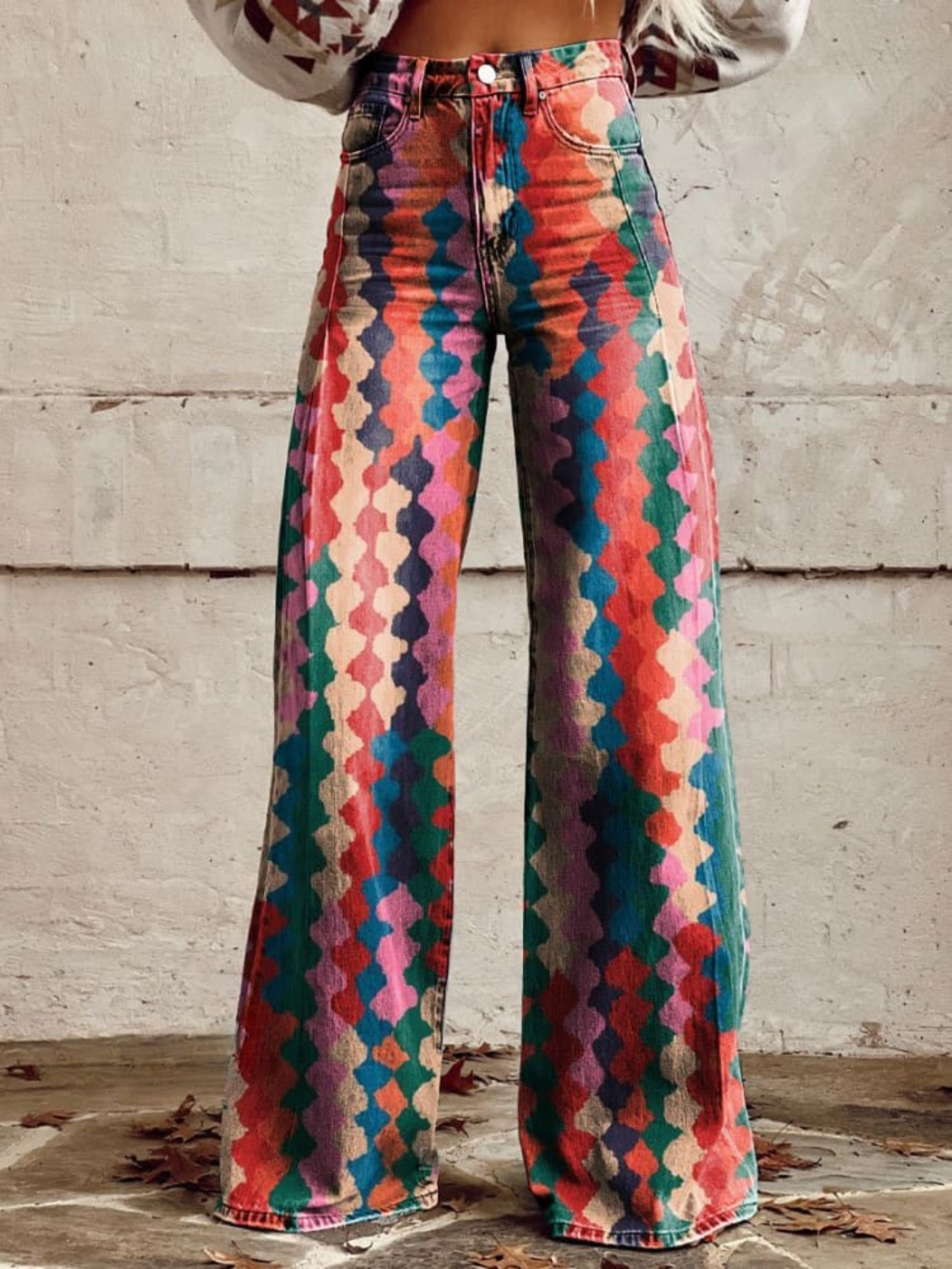 EVERRET PRINTED PANTS
