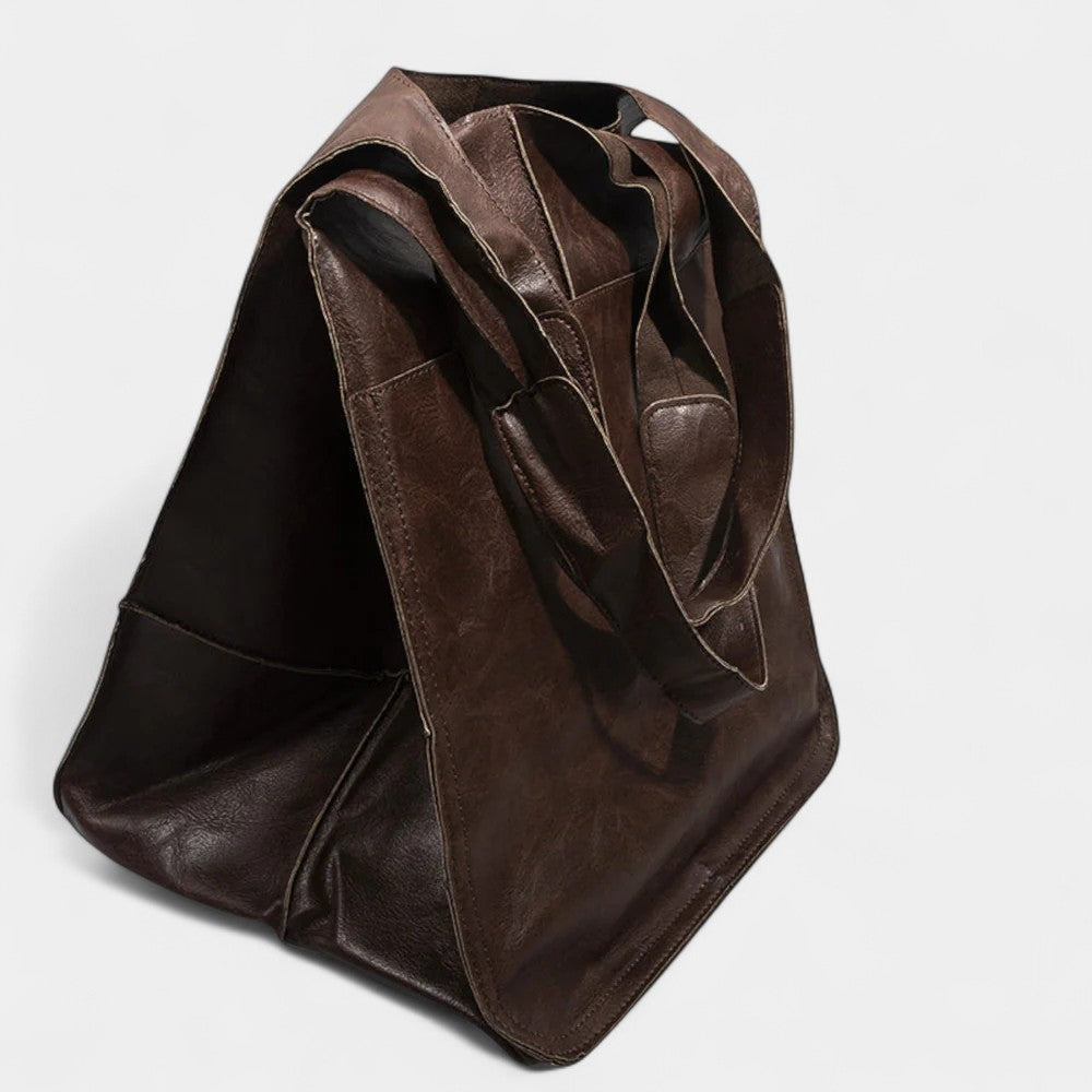 EVERRET LEATHER TOTE BAG