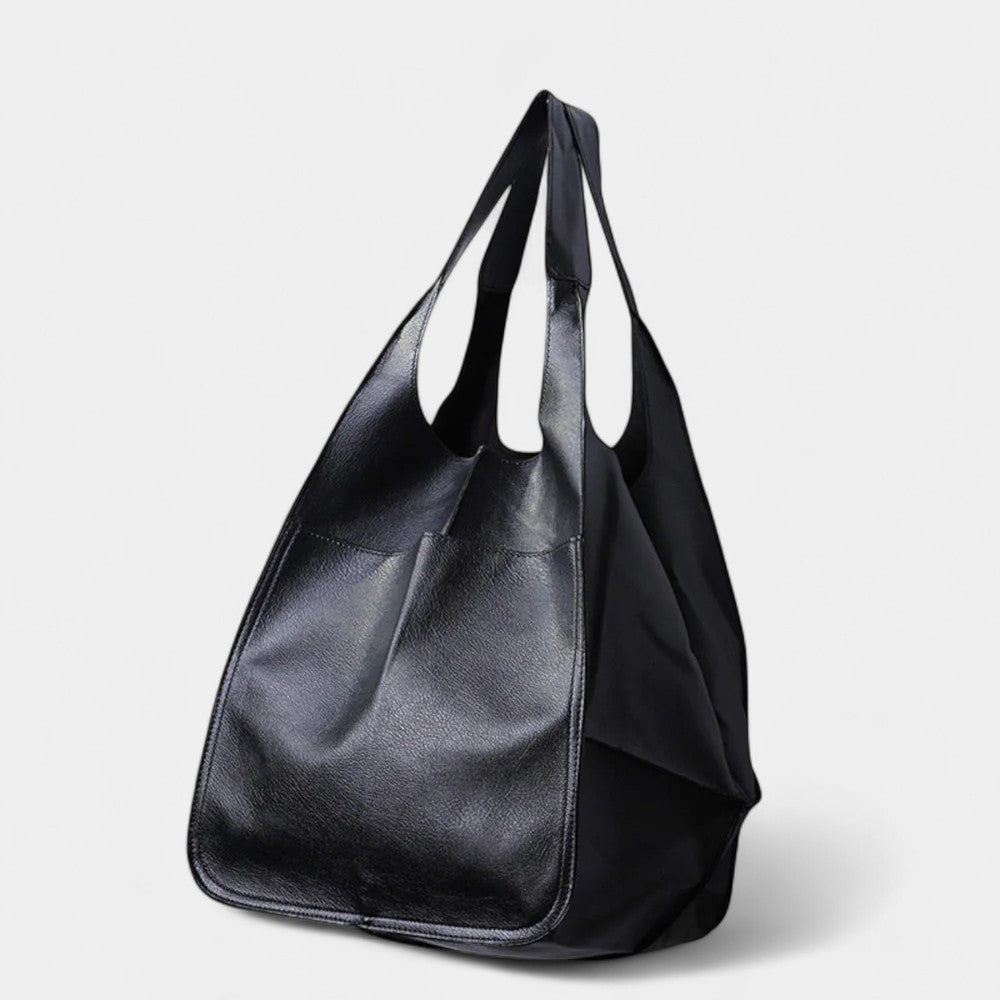 EVERRET LEATHER TOTE BAG