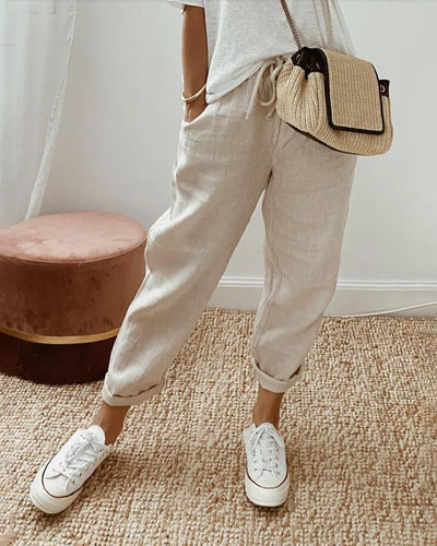 EVERRET LINEN PANTS