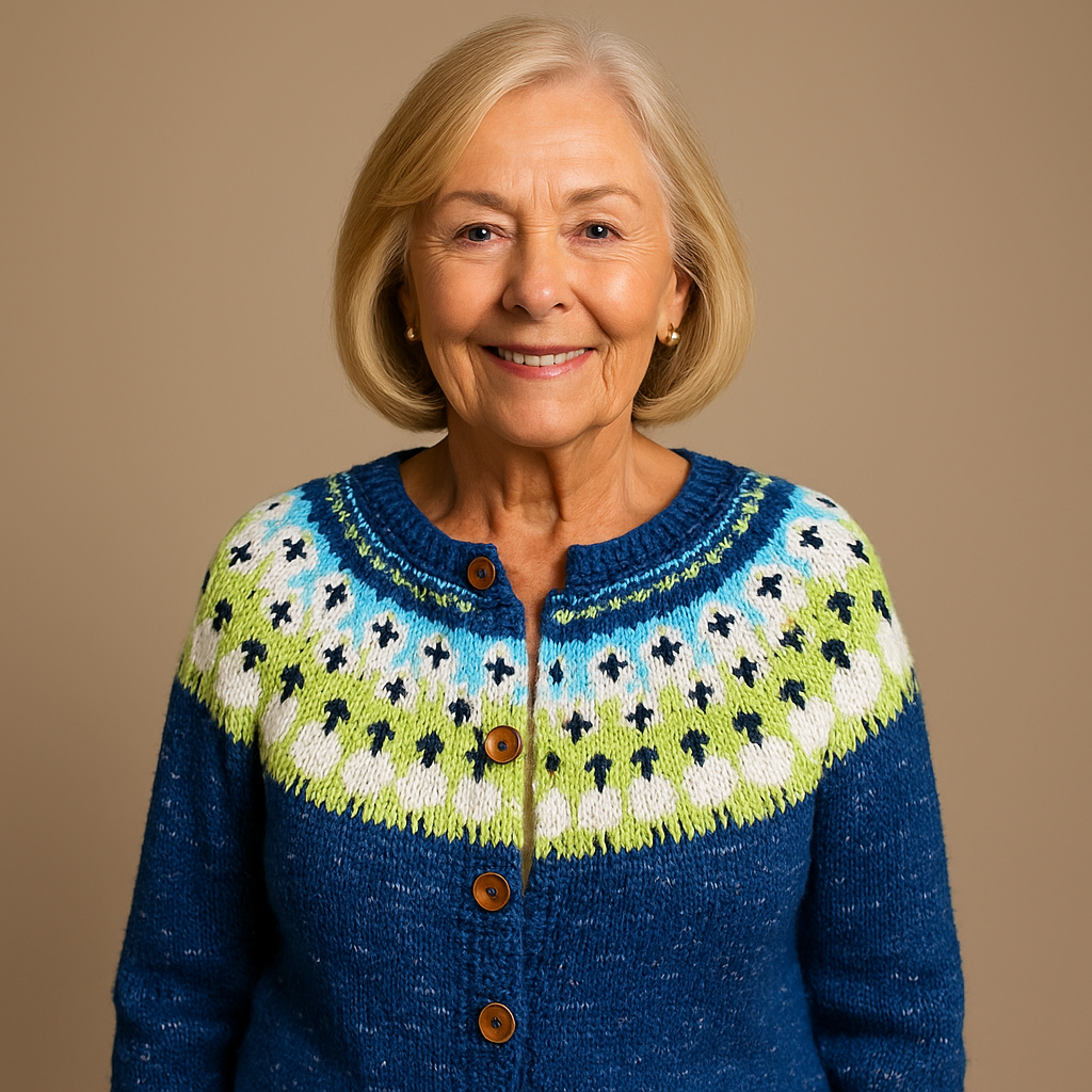 Laera & Cole - Classic Icelandic Wool Cardigan