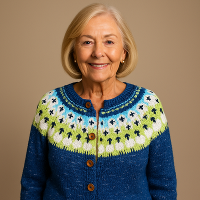 Laera & Cole - Classic Icelandic Wool Cardigan