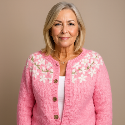 Laera & Cole - Classic Icelandic Wool Cardigan