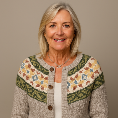 Laera & Cole - Inspired Vintage Icelandic Wool Cardigan