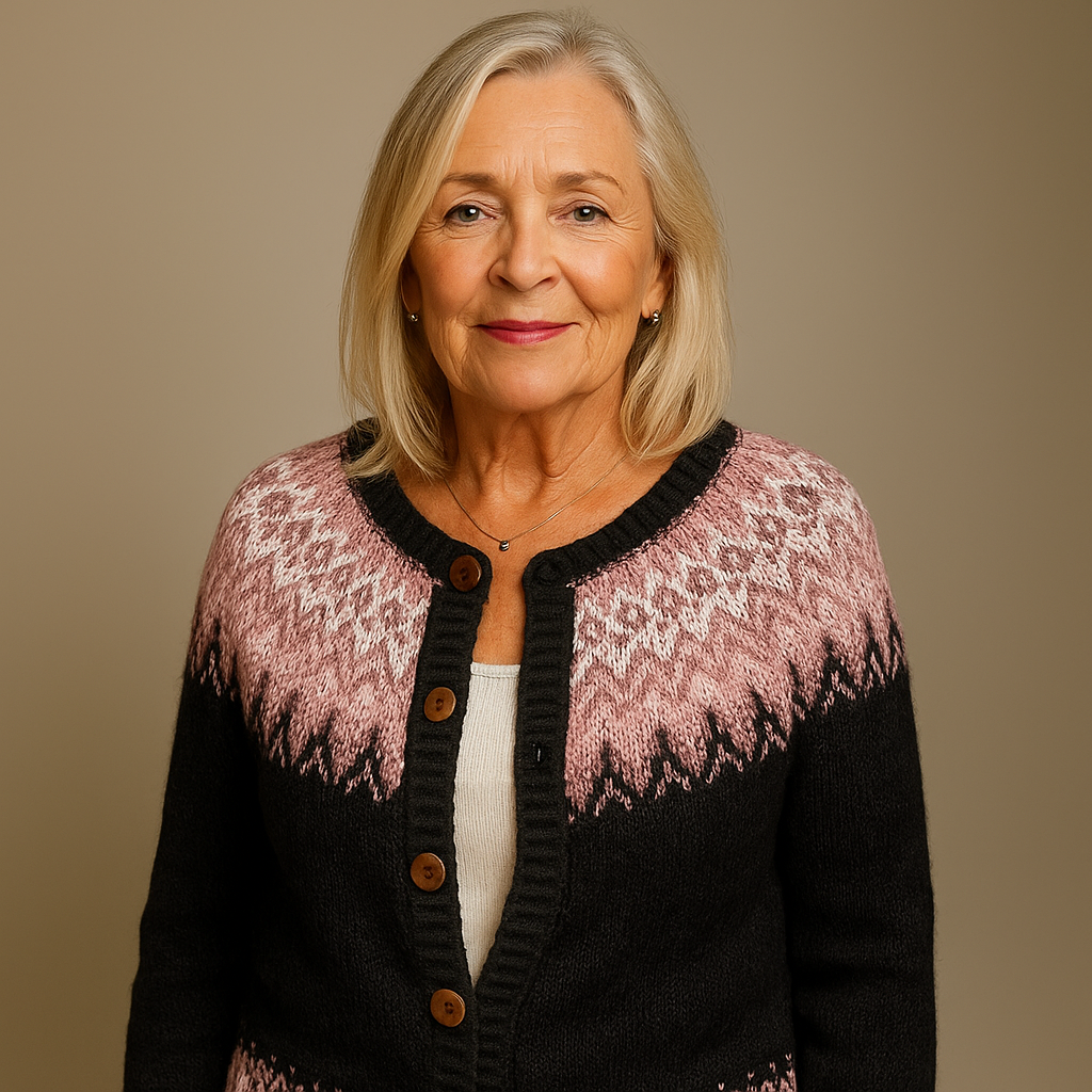 Laera & Cole - Classic Icelandic Wool Vintage Cardigan