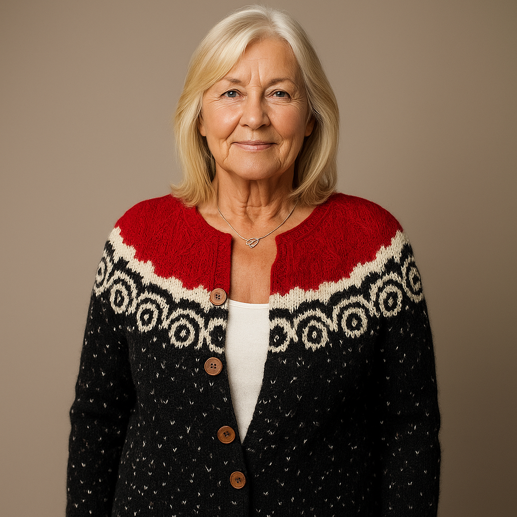 Laera & Cole - Classic Icelandic Wool Cardigan