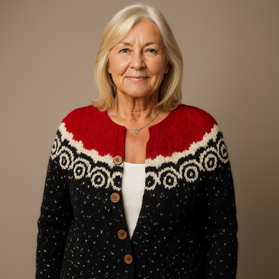 Laera & Cole - Classic Icelandic Wool Cardigan