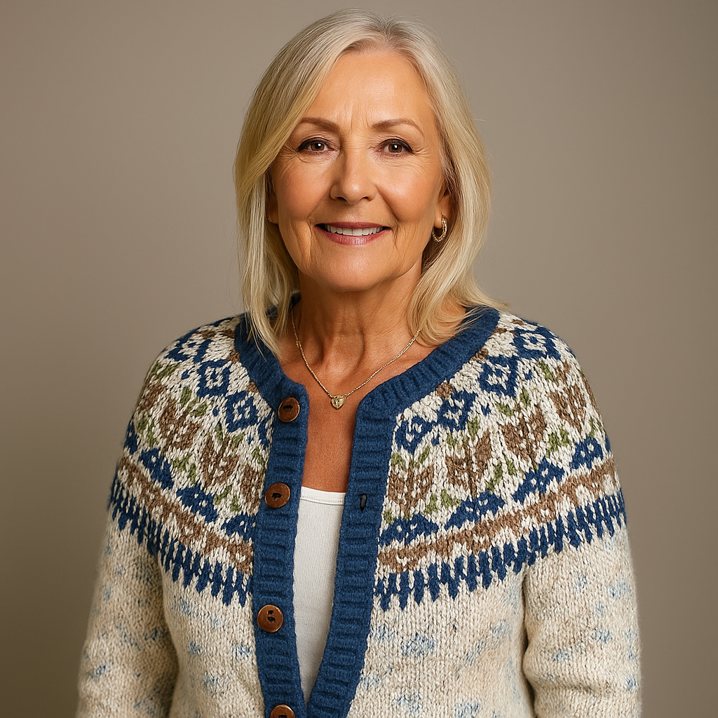 Laera & Cole - Classic Icelandic Wool Cardigan