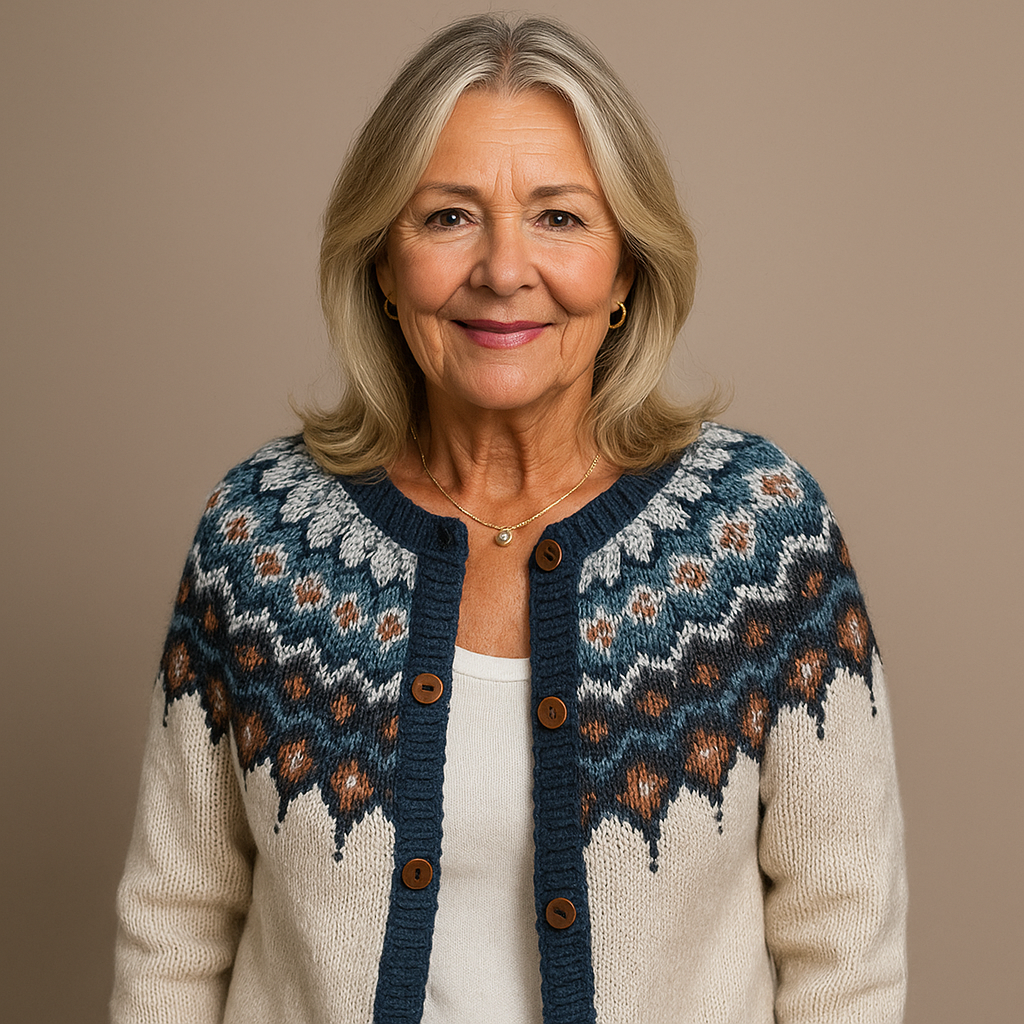 Laera & Cole - Classic Icelandic Wool Cardigan