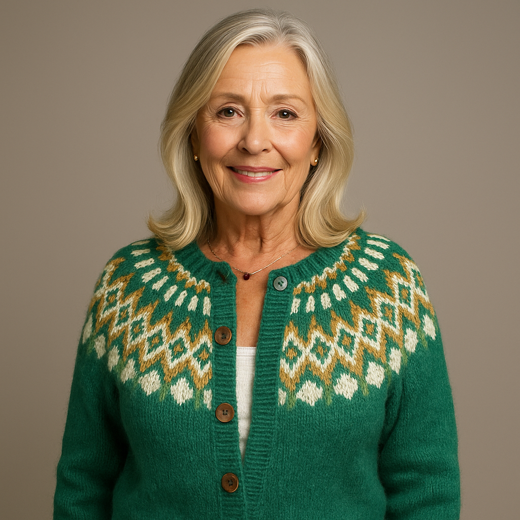 Laera & Cole  - Classic Icelandic Wool Cardigan