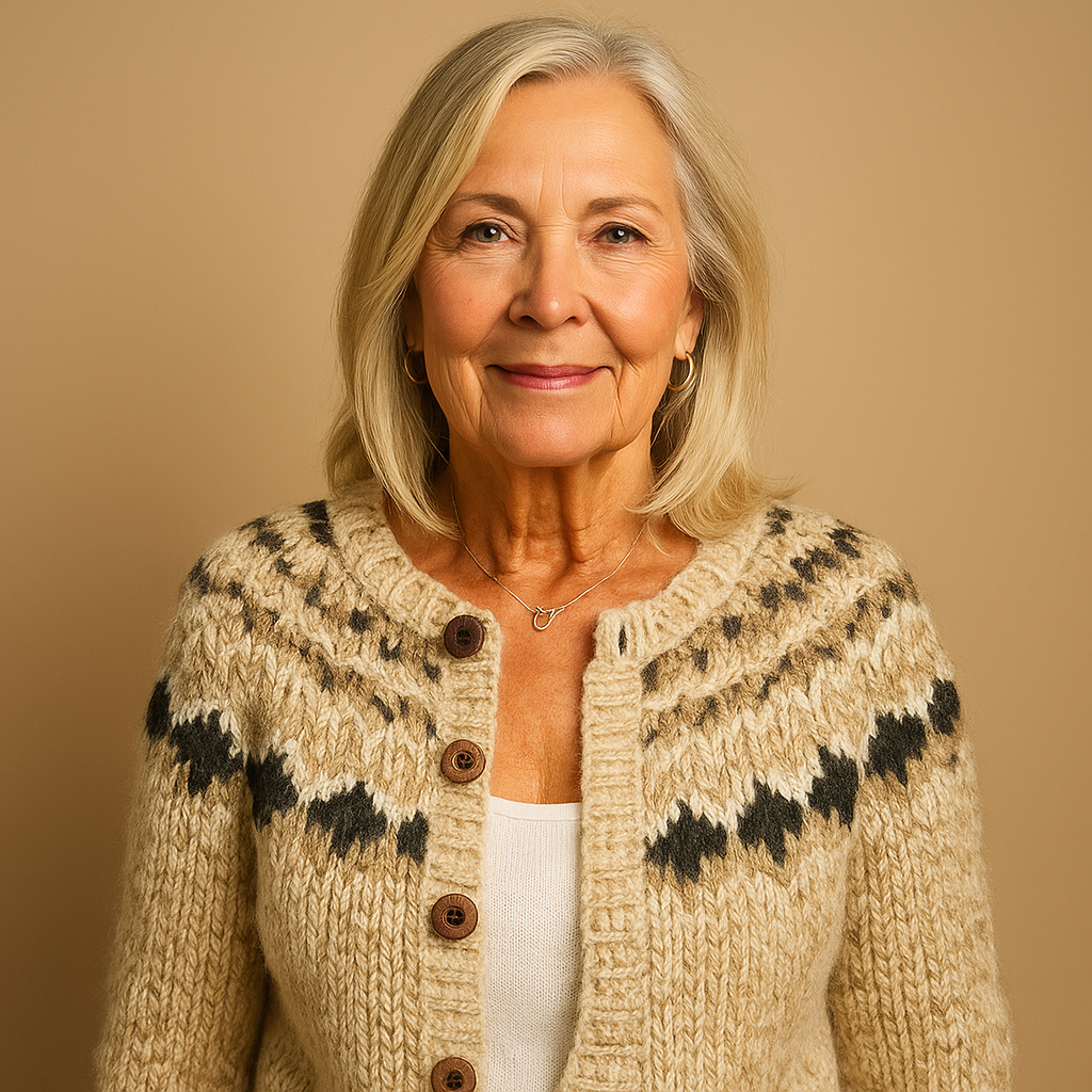 Laera & Cole  - Classic Icelandic Wool Cardigan