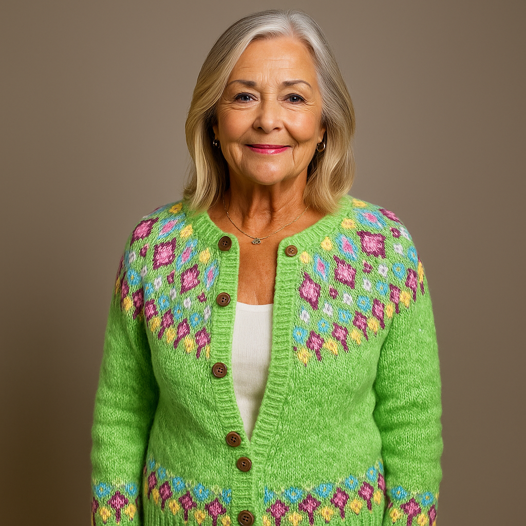 Laera & Cole  - Classic Icelandic Wool Cardigan