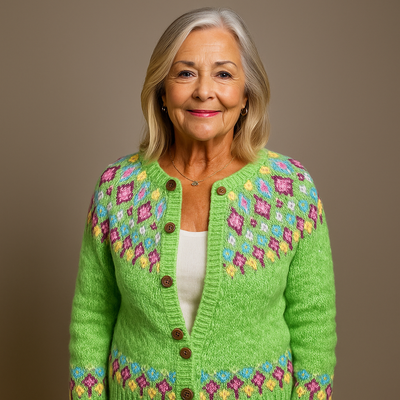 Laera & Cole  - Classic Icelandic Wool Cardigan