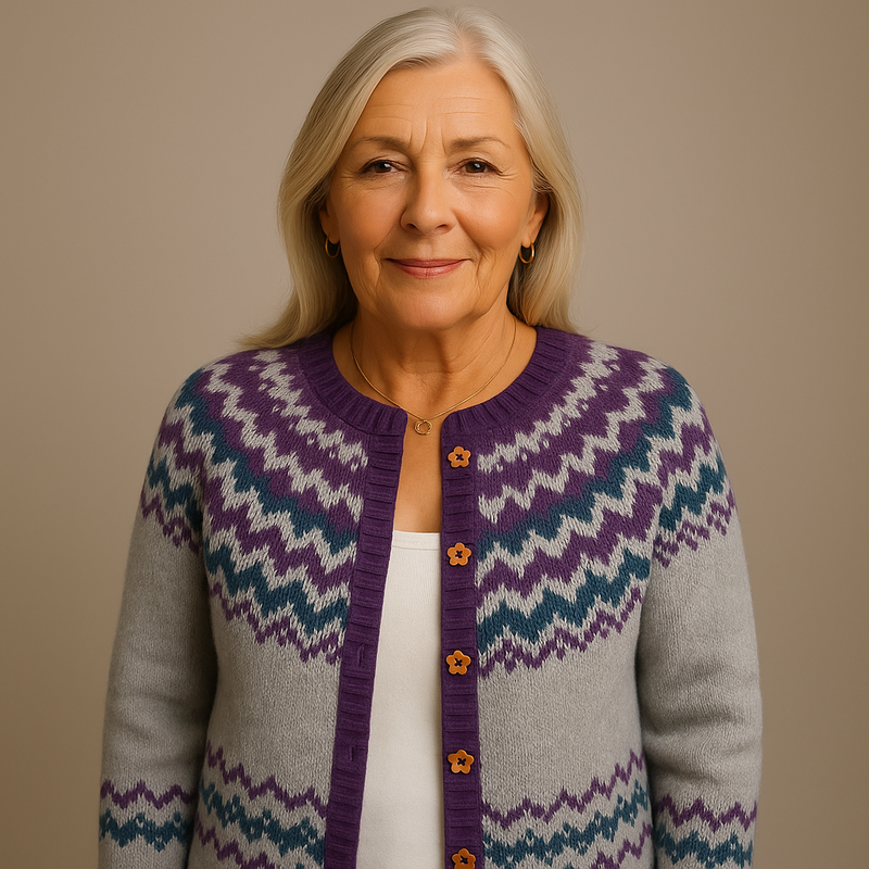 Laera & Cole  - Classic Icelandic Wool Cardigan
