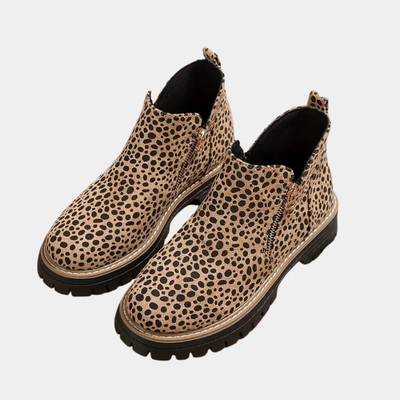 EVERRET LEOPARD BOOTS