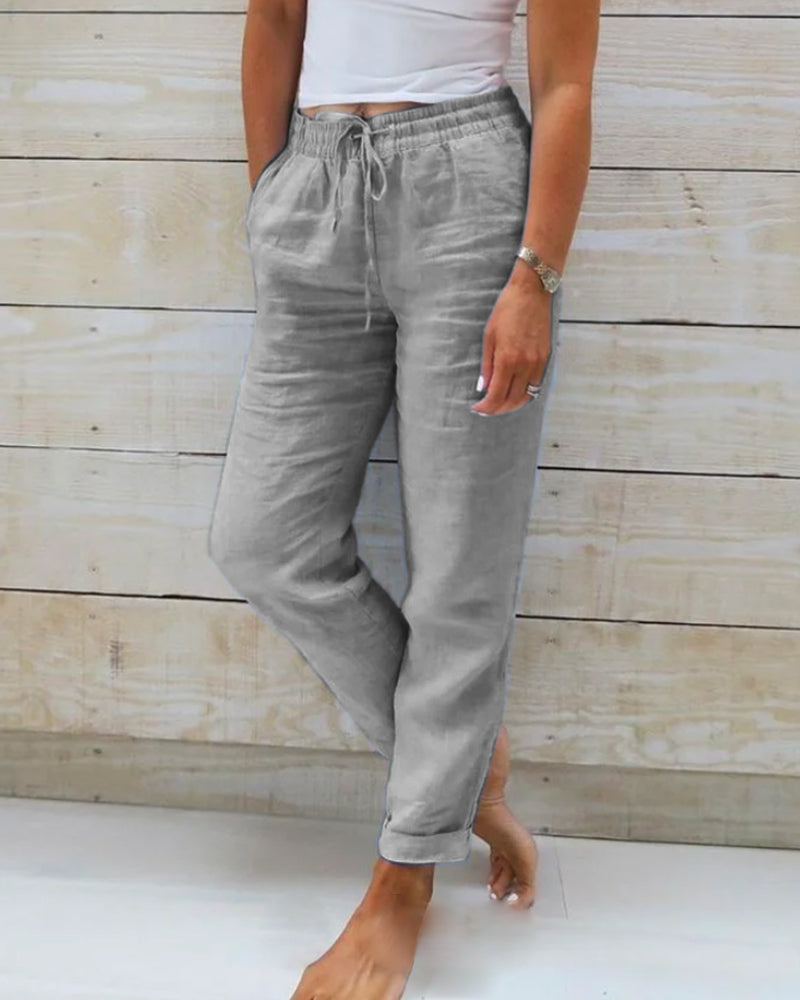 EVERRET LINEN PANTS