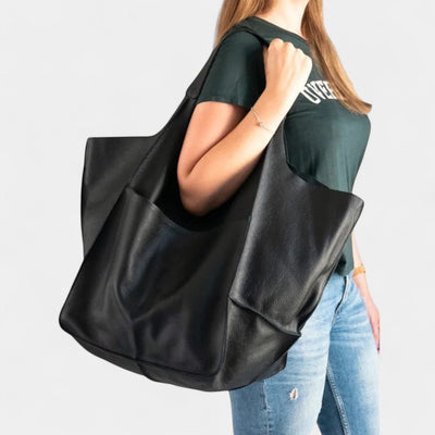 EVERRET LEATHER TOTE BAG
