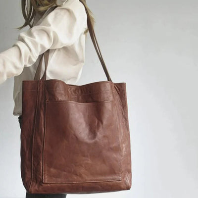 EVERRET LEATHER HANDBAG