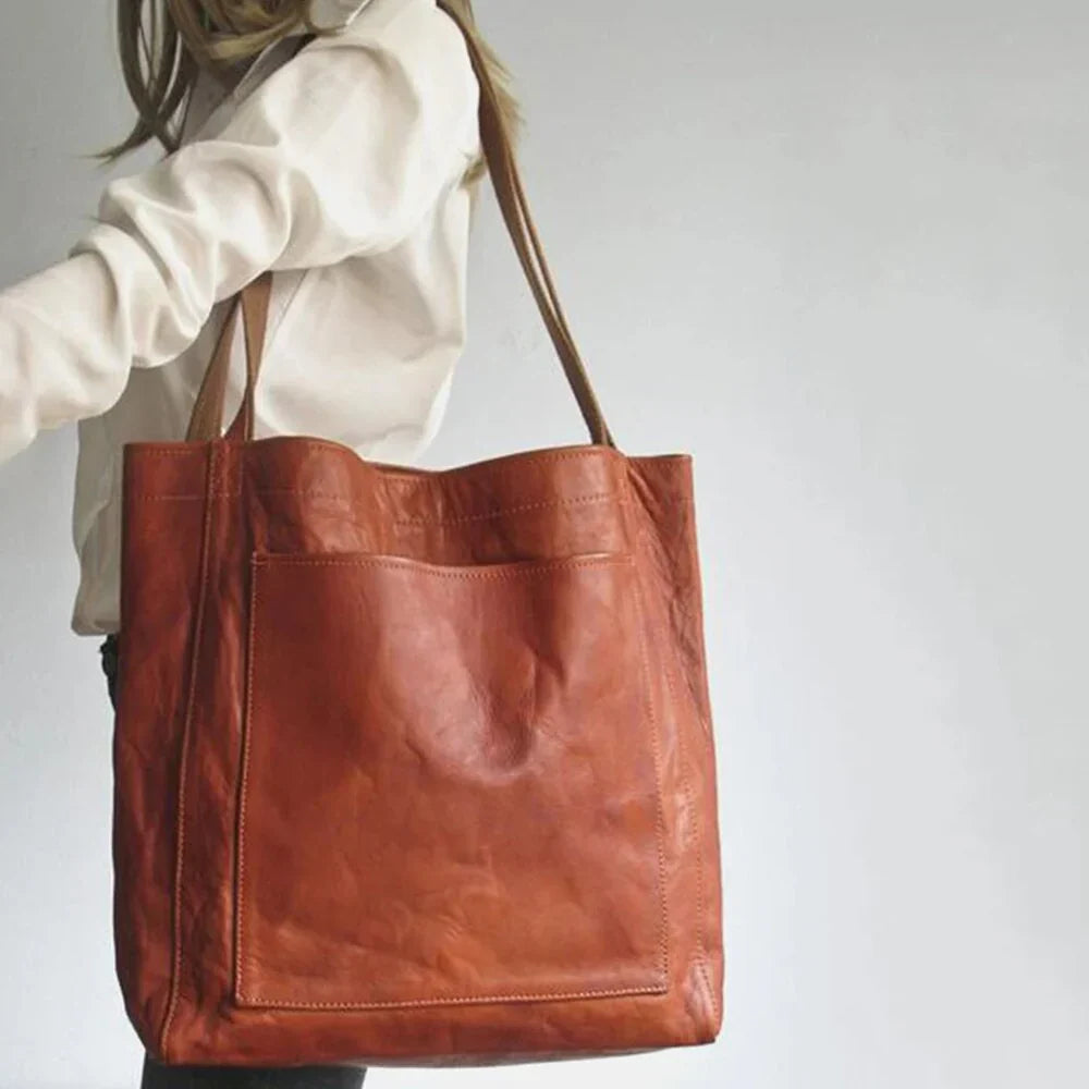 EVERRET LEATHER HANDBAG