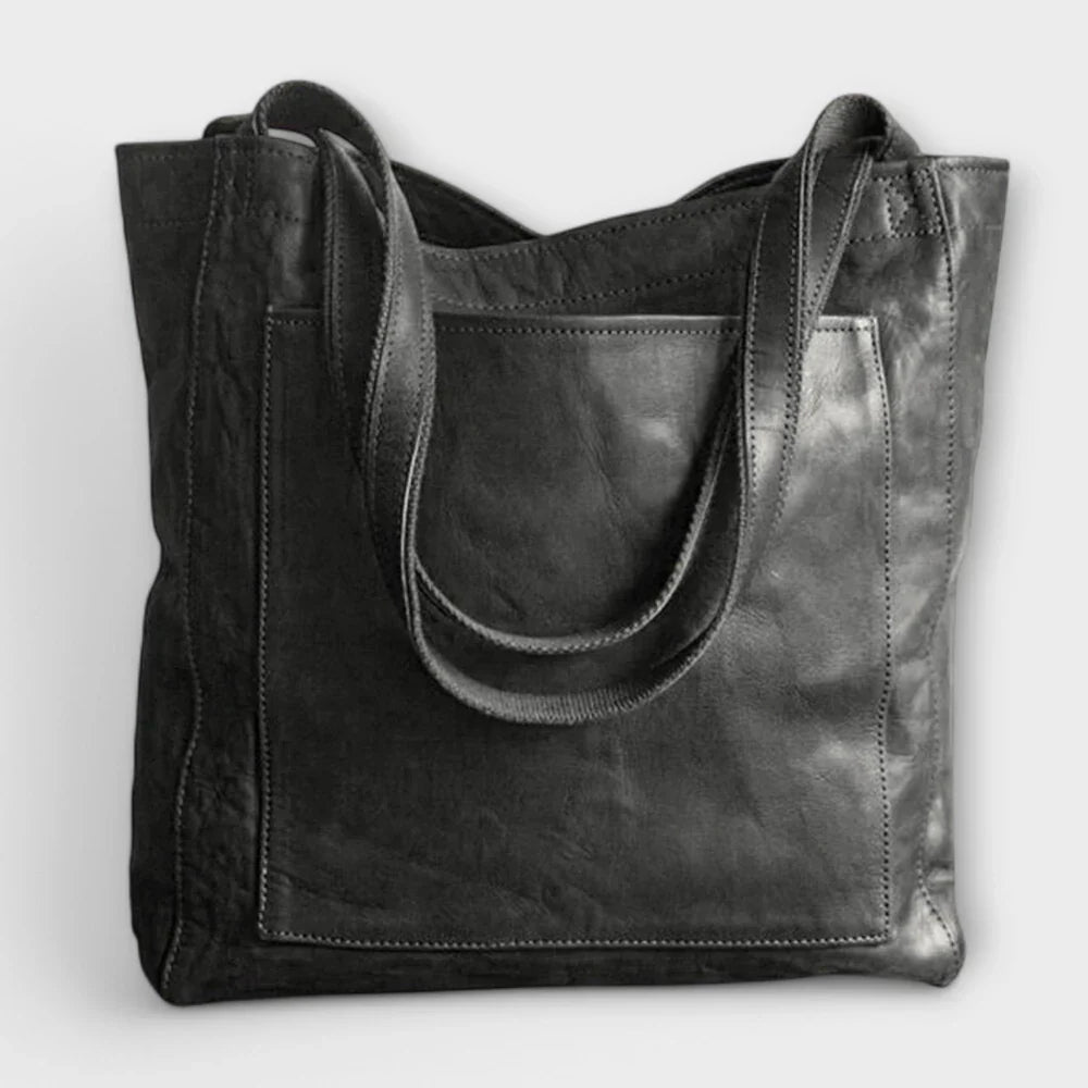 EVERRET LEATHER HANDBAG