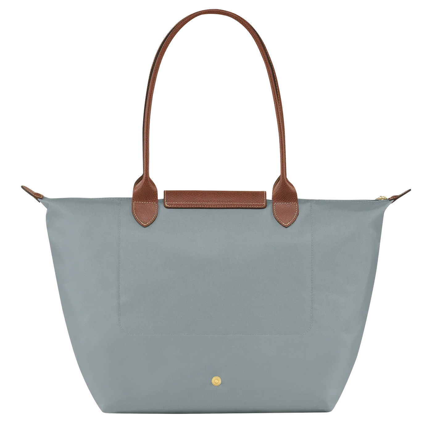 Longchamp-Style Lorent Tote Bag – Steel