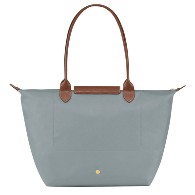Longchamp-Style Lorent Tote Bag – Steel