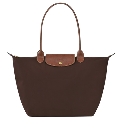 Longchamp-Style Lorent Tote Bag – Ebony