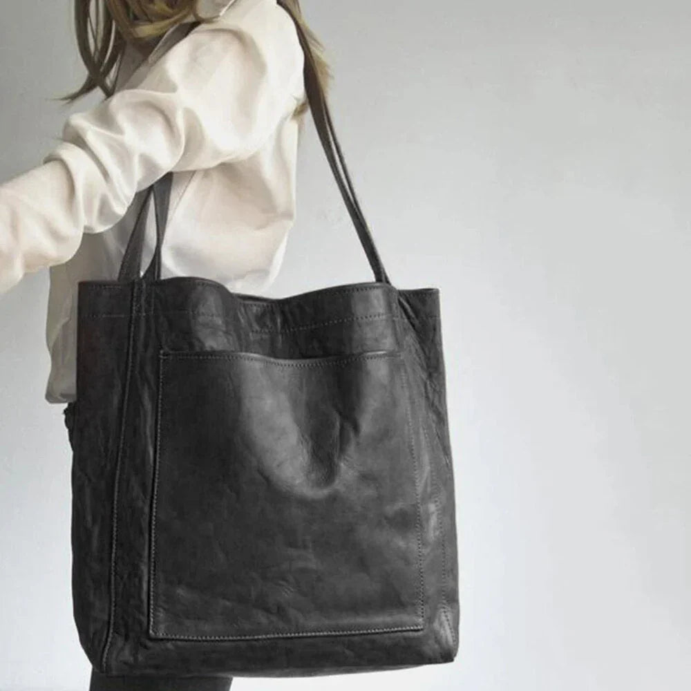EVERRET LEATHER HANDBAG
