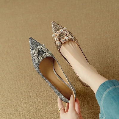 EVERRET GLITTER PUMPS