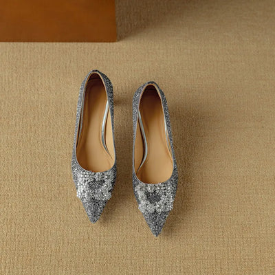 EVERRET GLITTER PUMPS