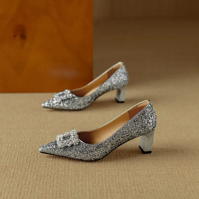 EVERRET GLITTER PUMPS