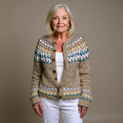 Laera & Cole  - Classic Icelandic Wool Cardigan