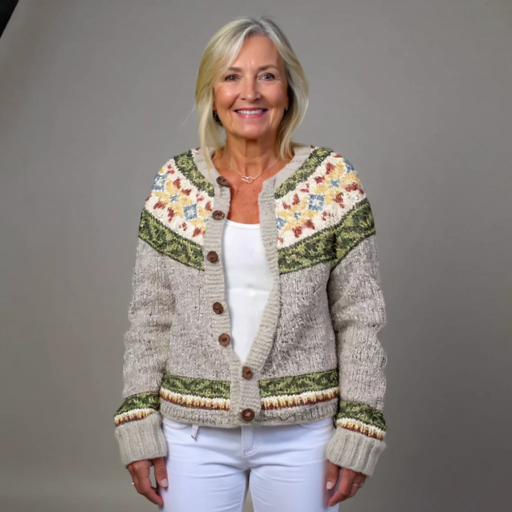 Laera & Cole - Inspired Vintage Icelandic Wool Cardigan