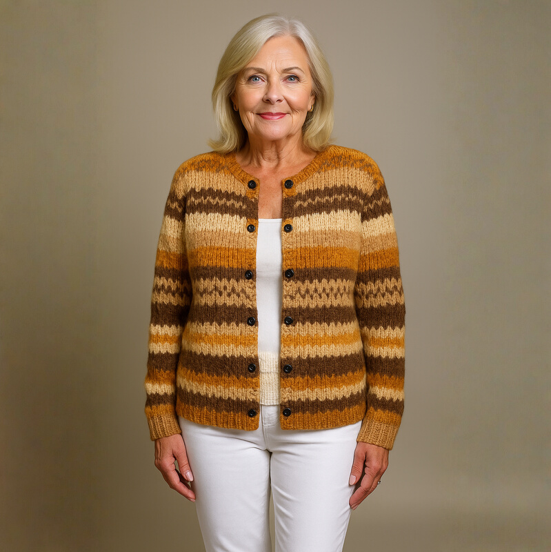 Laera & Cole  - Classic Icelandic Wool Cardigan