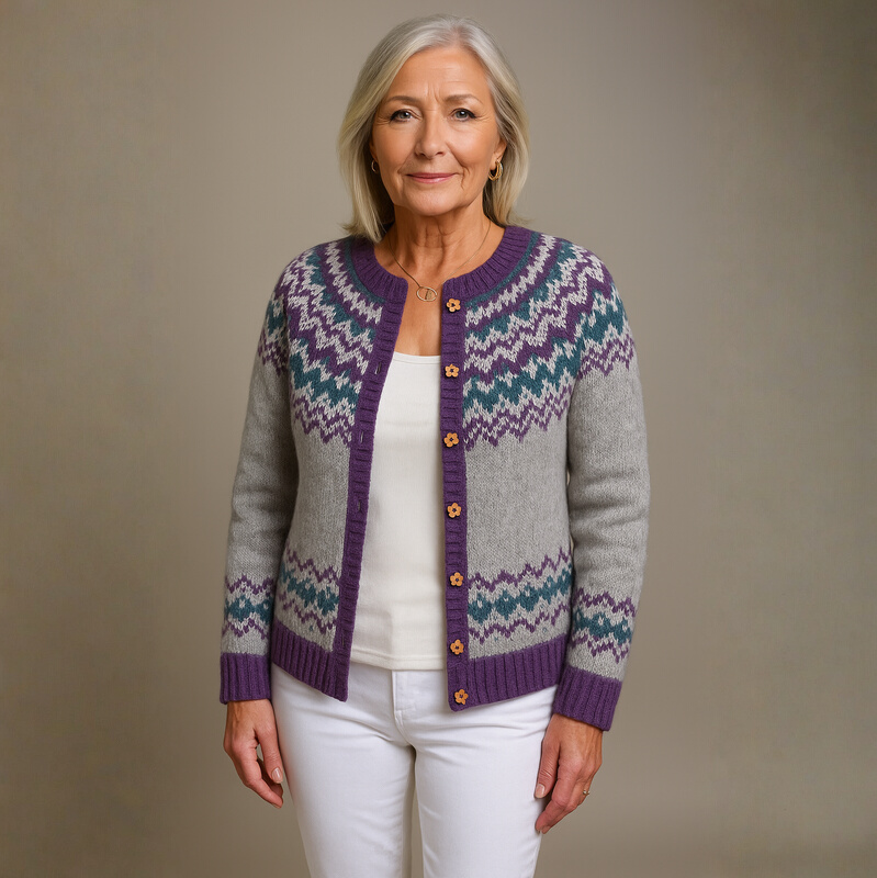 Laera & Cole  - Classic Icelandic Wool Cardigan