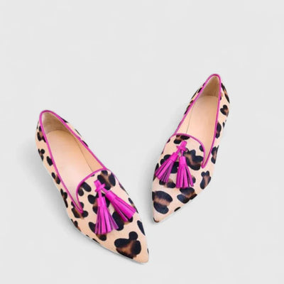 HART LEOPARD LOAFERS