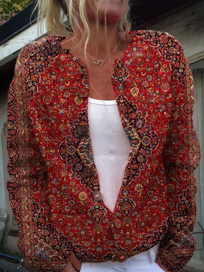 EVERRET PRINTED CARDIGAN