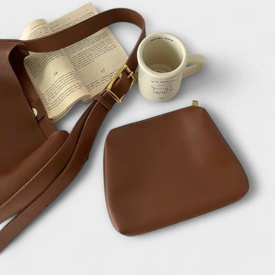 EVERRET LEATHER HANDBAG