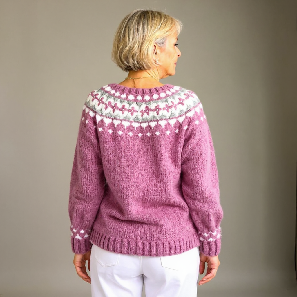 Laera & Cole - Retro Icelandic Wool Cardigan