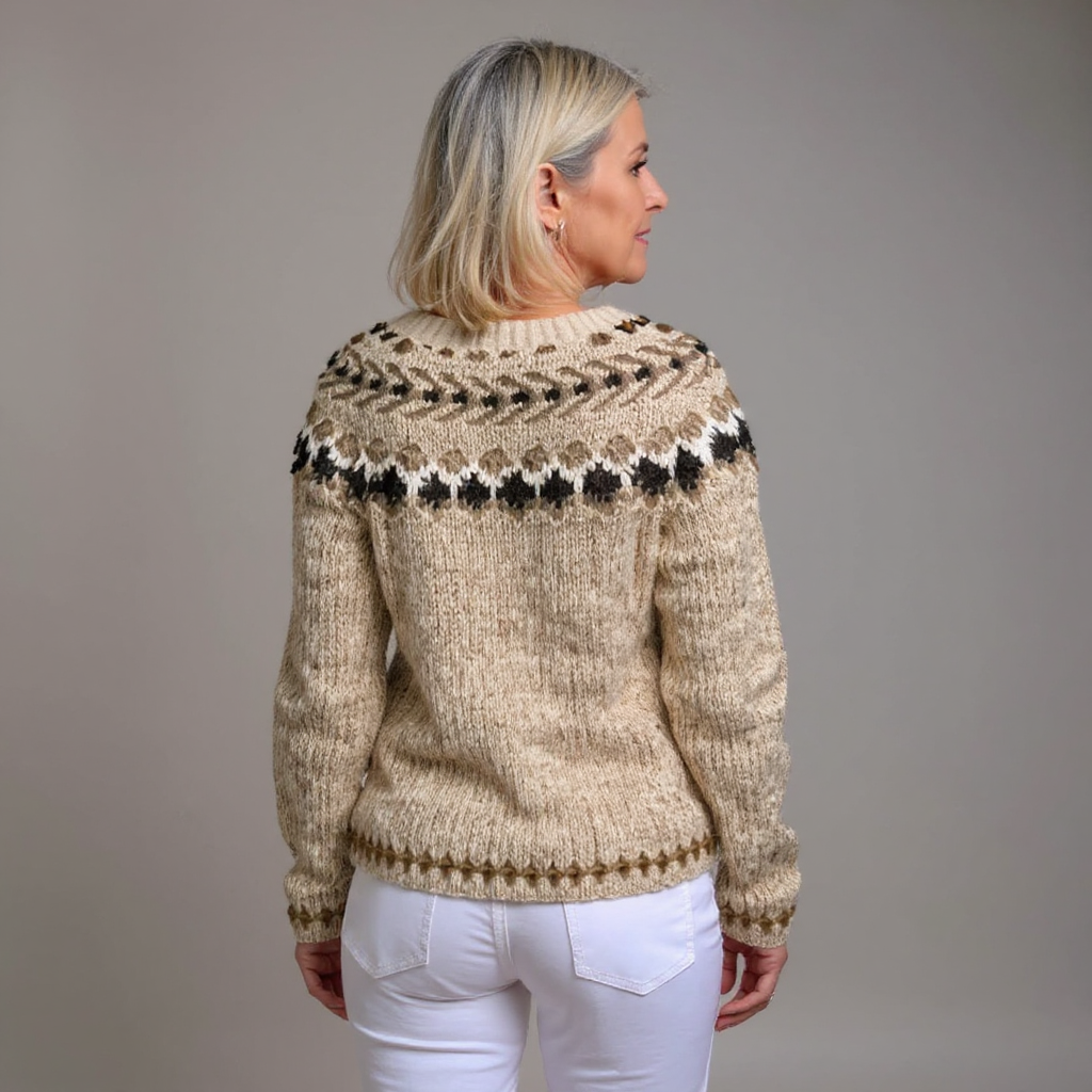 Laera & Cole  - Classic Icelandic Wool Cardigan