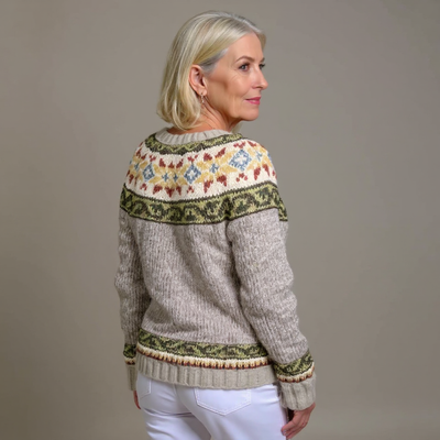 Laera & Cole - Inspired Vintage Icelandic Wool Cardigan