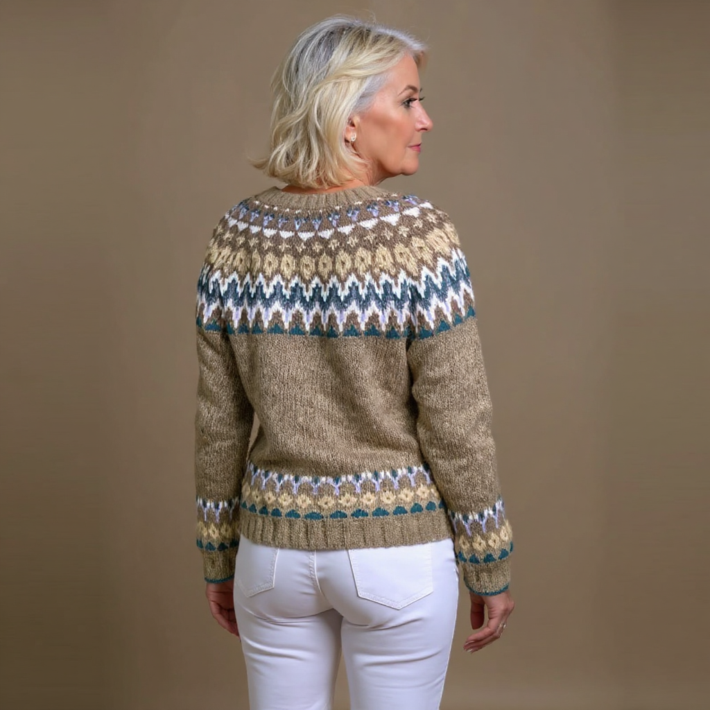 Laera & Cole  - Classic Icelandic Wool Cardigan