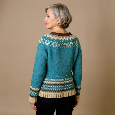 Laera & Cole - Classic Icelandic Wool Cardigan