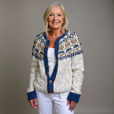 Laera & Cole - Classic Icelandic Wool Cardigan