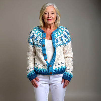 Laera & Cole - Classic Icelandic Wool Cardigan