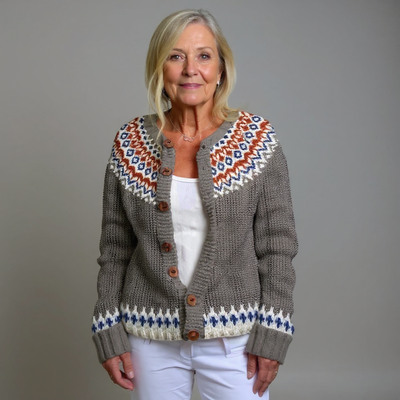 Laera & Cole - Classic Icelandic Wool Cardigan