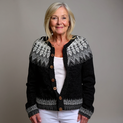 Laera & Cole - Classic Icelandic Wool Cardigan